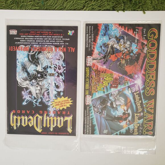 LADY DEATH Comic Book Lot of 4 - Picture 8 of 12